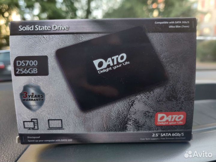 Новый SSD 256Gb