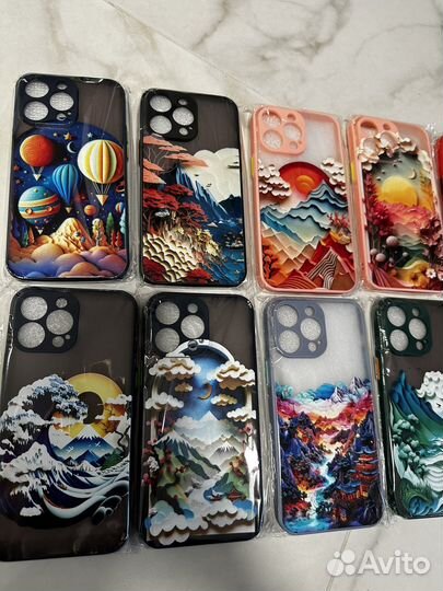 3d Чехлы на телефон iPhone 14/13 pro max