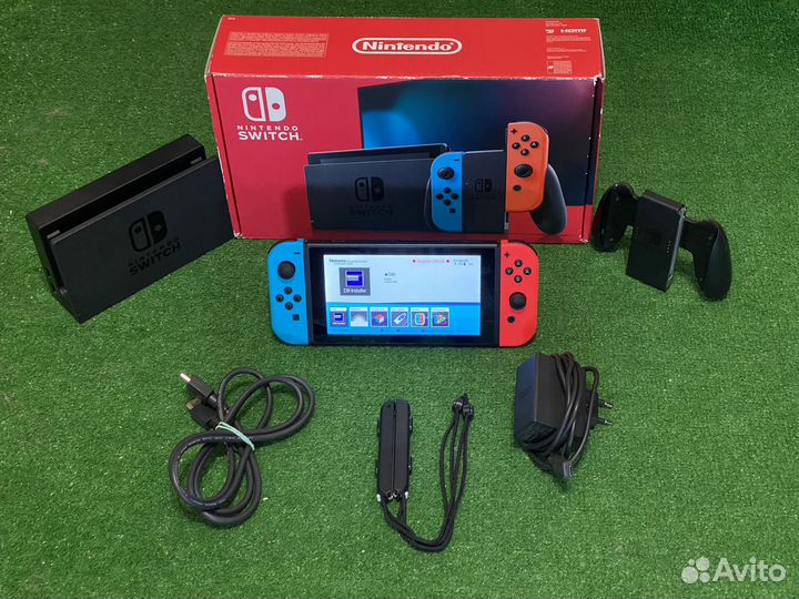 Прошитый Nintendo Switch v2 + 128gb