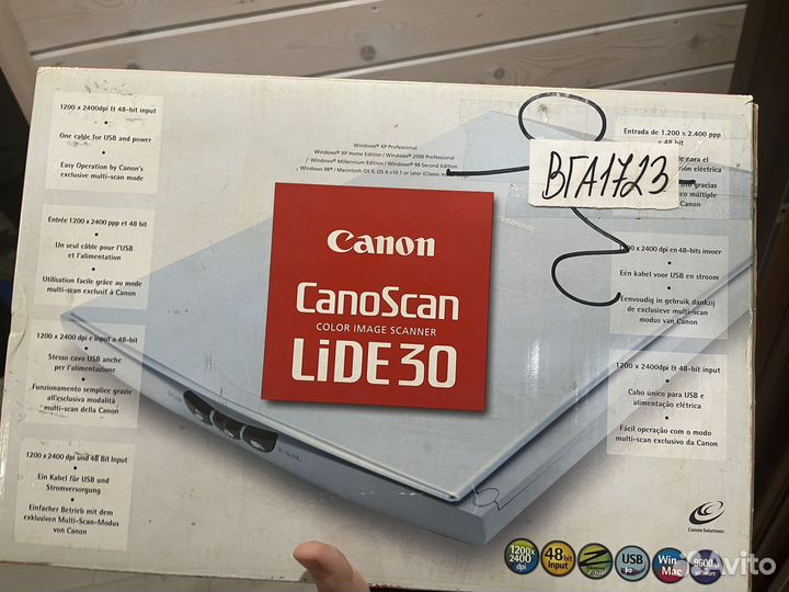 Сканер Canon CanoScan LiDE 30