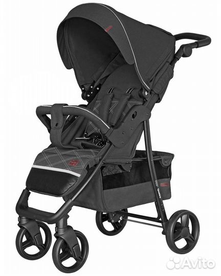 Прогулочная коляска Carrello Quattro серый