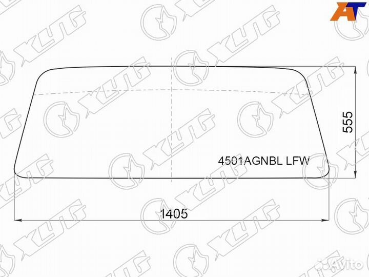 Лобовое стекло на Ваз 2121 77-21Г
