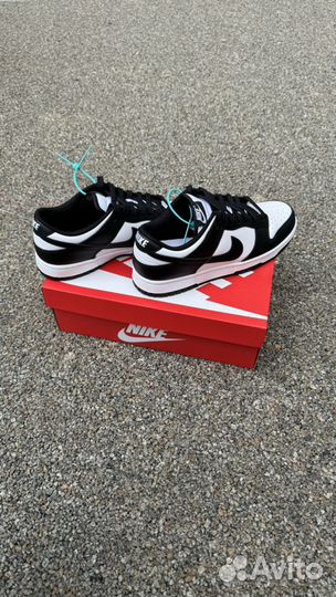 Nike Dunk Low Retro white black panda оригинал