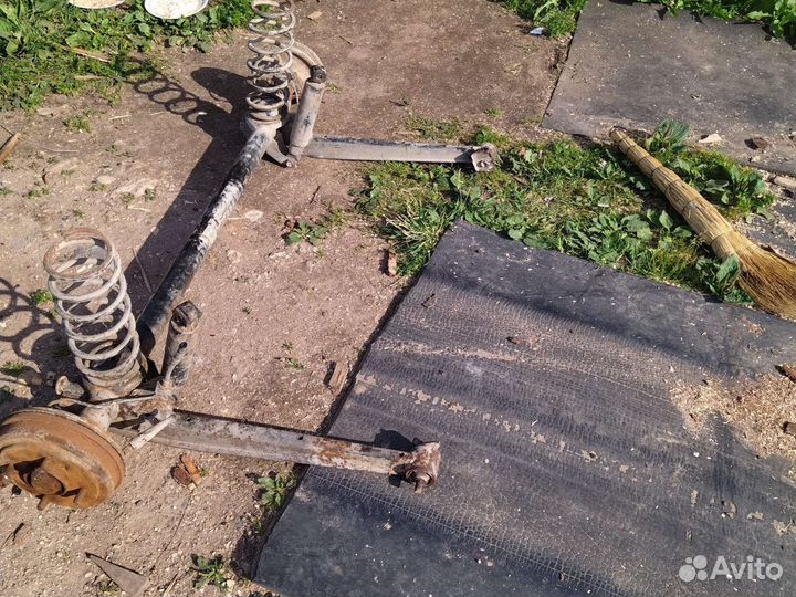 Задний мост matiz