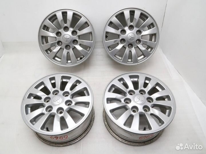 Диски Mitsubishi R16 / 7 / 6x139.7 бу из Японии