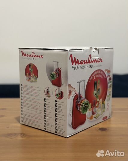 Мультирезка Moulinex DJ755G32 Fresh Express 5в1