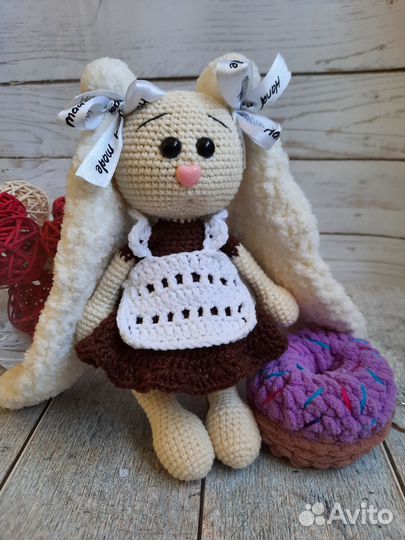 Зайка первоклашка, подарок учителю воспитателю