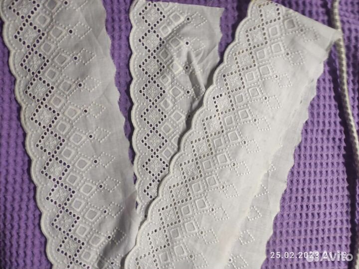 Пуговицы, тесьма винтажные