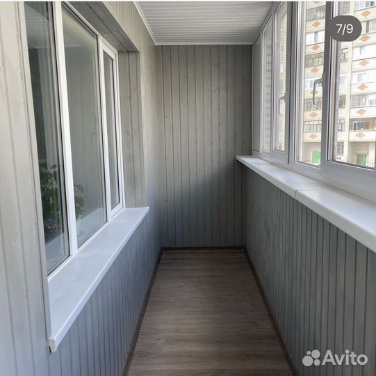 Остекление,отделка балкона,лоджии. пвх окна,двери