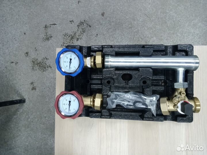 Группа быстрого монтажа с трёхходовым клапаном TIM