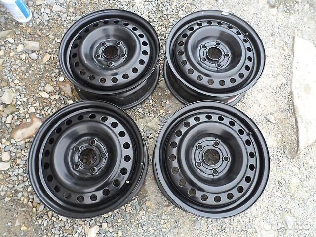 Штамповки на nissan R16 сверловка 5*114.3 новые