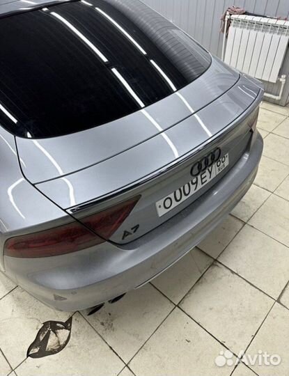 Спойлер багажника Audi A7 2010-2018