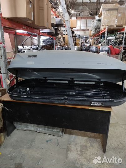 Автобокс на крышу авто 410 л thule