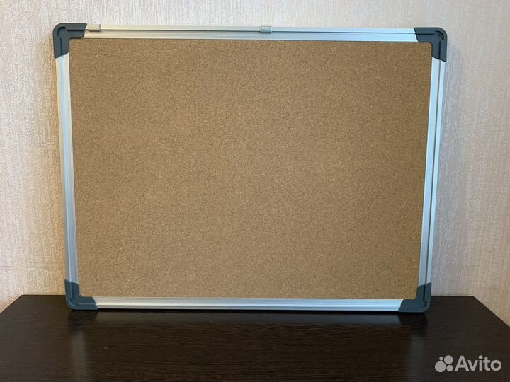 Пробковая доска для заметок 60х45