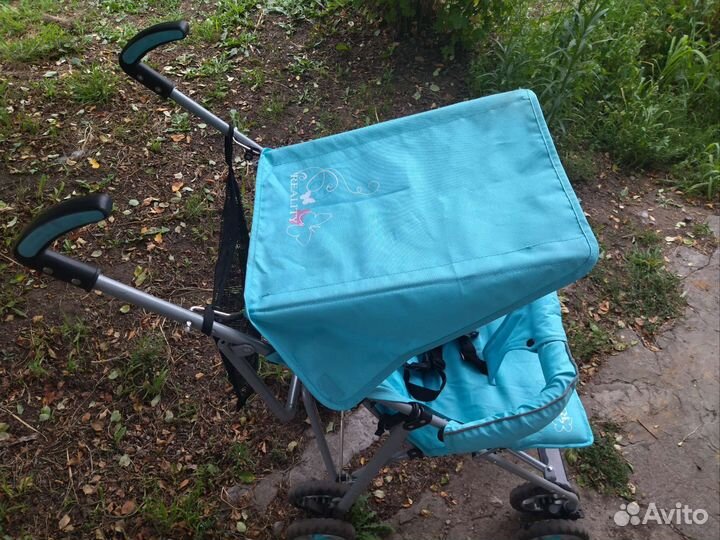 Прогулочная коляска трость бу