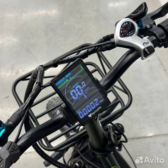 Электровелосипед Succuba F11 dual blue