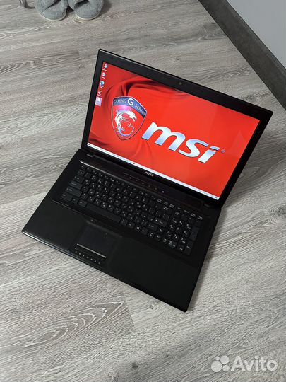 Игровой MSI 17,3/Core i5 4200H/Geforce GTX850