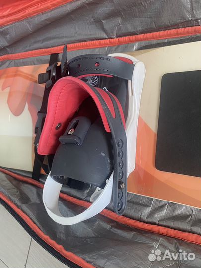 Сноуборд и ботинки 37