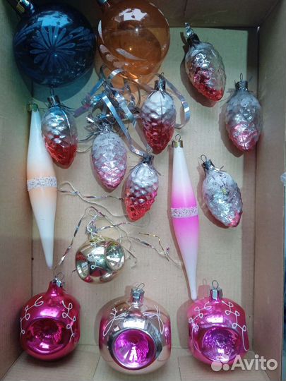 Новогодние игрушки СССР