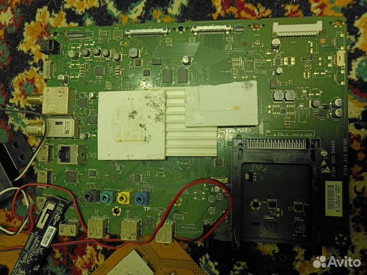 Запчасти ЖК телевизор philips42pfl6008s