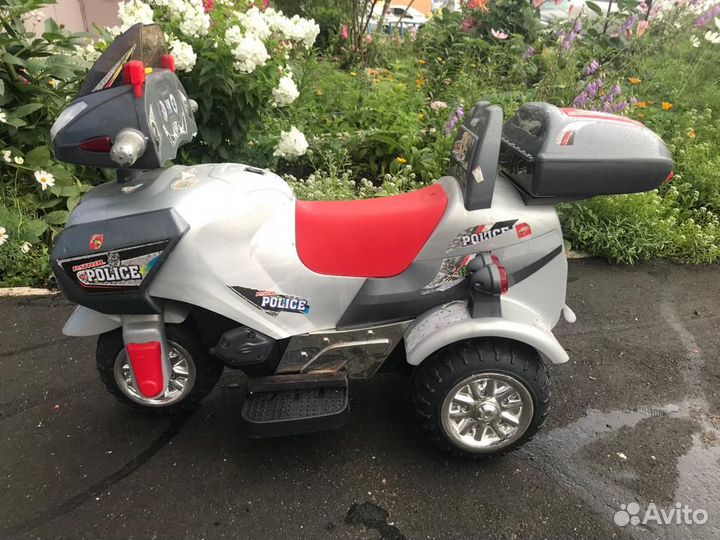 Детский электромотоцикл бу