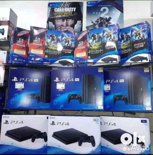 Sony PS4+ Прошита+бесплатно 10.000 игр