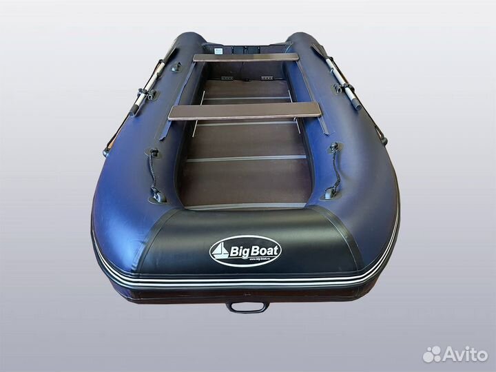 Лодка пвх (жесткое дно+киль) - Беринг 380