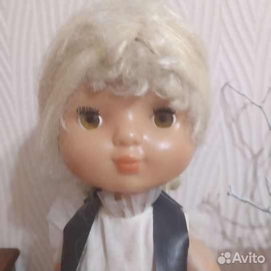 Кукла СССР паричковая