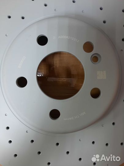 Диск тормозной передний W213/238/253/257