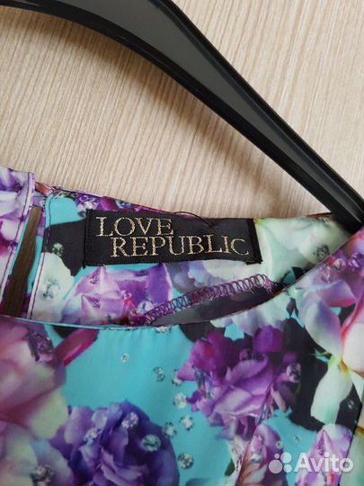 Платье в пол новое 42 love republic