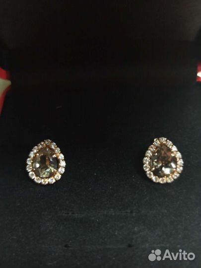 Золотые серьги