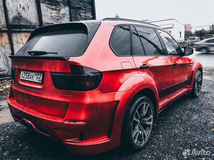 Спойлер лезвие для bmw x5 e70