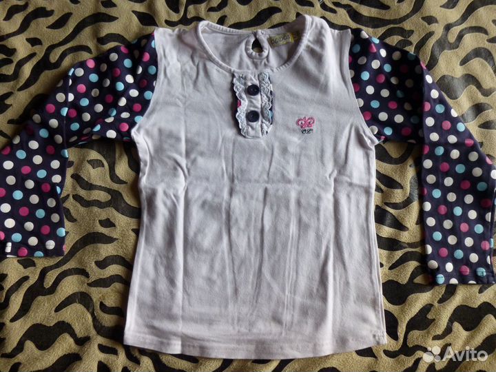 Одежда фирменная пакетом девочке р.128-140