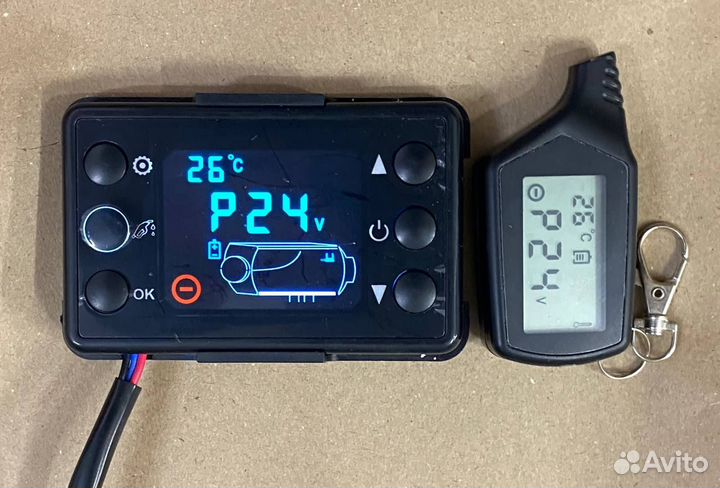 Автономный отопитель 24в5квт с дистанц. брелоком