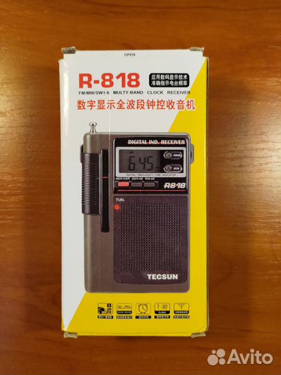 Радиоприёмник tecsun-R818