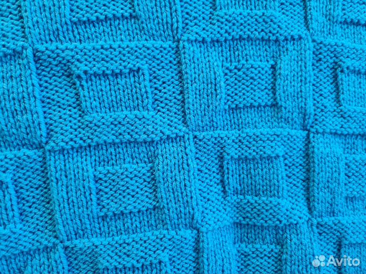 Вязаный дeтский плeд (одеяло ) pучнoй paботы. новы