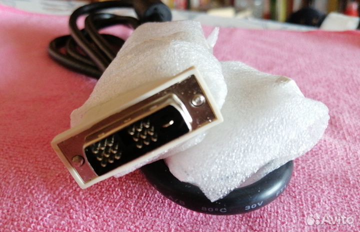 Кабели VGA, DVI, hdmi для монитора