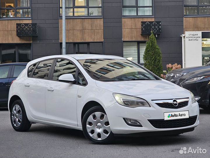 Opel Astra 1.6 AT, 2012, 164 000 км