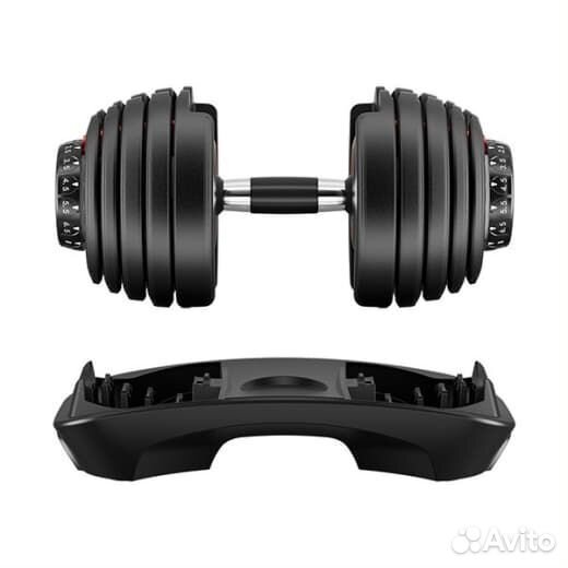 Гантель Регулируемая hyfit classic 24 кг новая