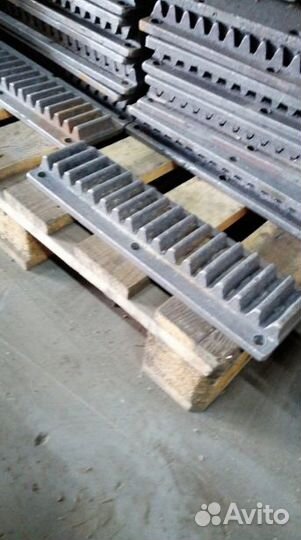 Сегмент зубчатой рейки топки тшпм
