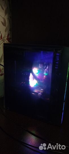 Игровой пк Intel E5 2670/RX 580 8Gb/16 Gb озу