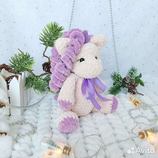 Вязаные плюшевые игрушки