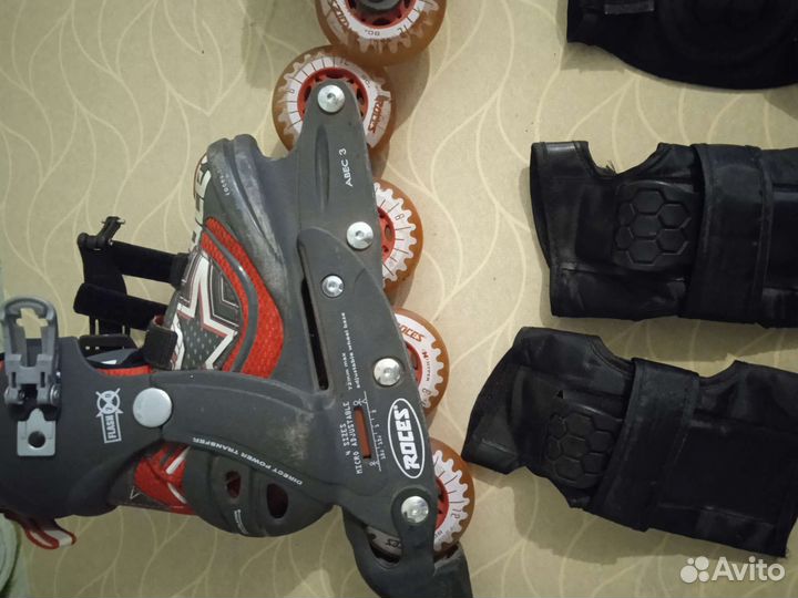 Детские ролики и защита