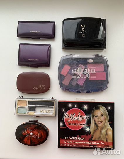 Тени, румяна, тушь винтаж