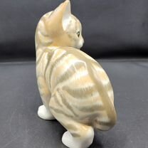 Фарфоровая статуэтка Котенок Кот Кошка лфз