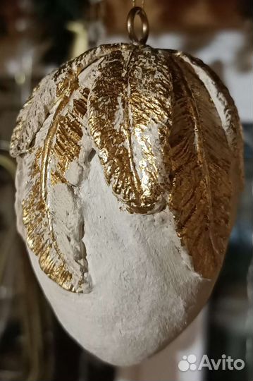 Яйцо пасхальное деревянное