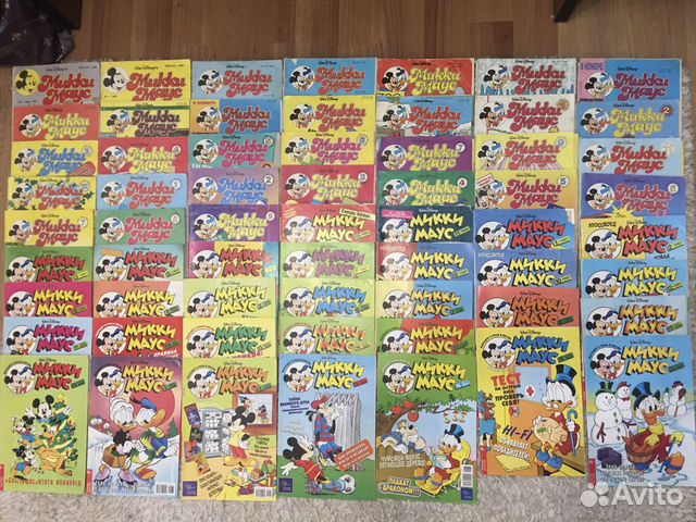 Комиксы «Микки Маус»