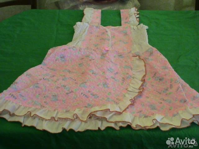 8 лет 116-122 см рост б/у сарафан, футболка,кофта