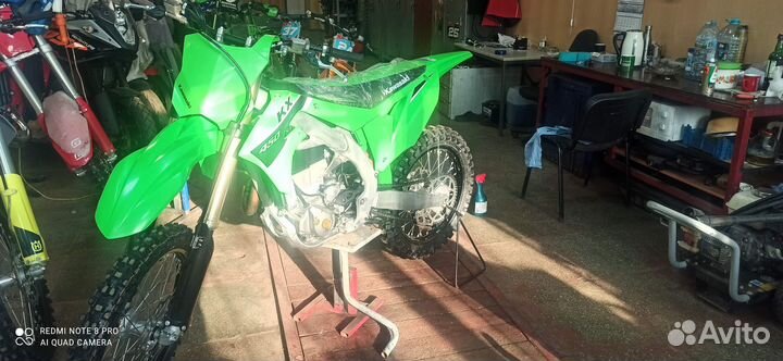 Новый Кавасаки KX450F 2023 год