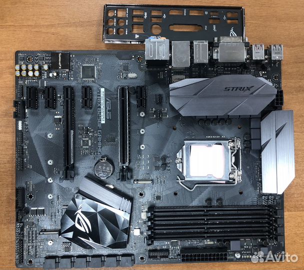 Материнская плата asus strix 8250 f gaming